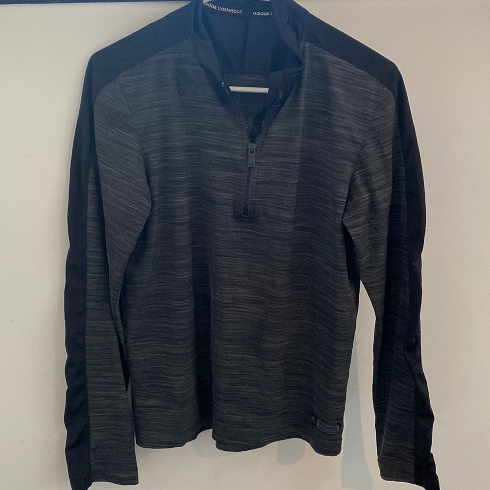 Adidas Basketball Quarter Zip Jacket